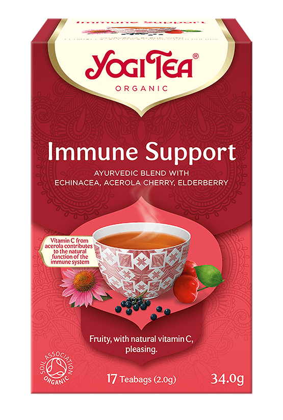 Herbata Yogi Tea Immune Support – Na odporność (17×2,0g) SuryaPrema
