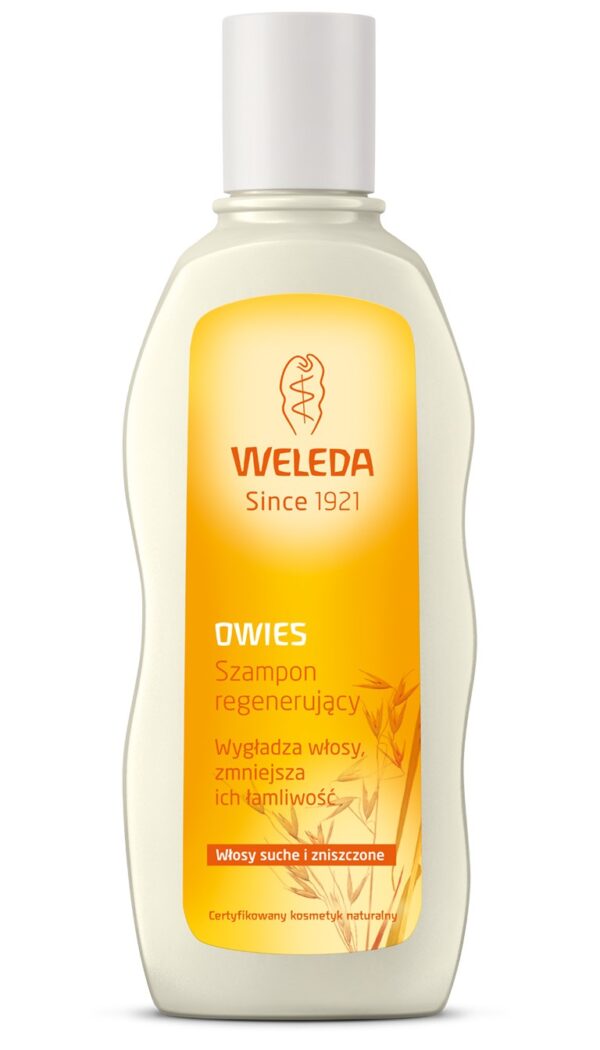 SZAMPON DO WŁOSÓW SUCHYCH I ZNISZCZONYCH Z OWSEM ECO 190 ml – WELEDA SuryaPrema