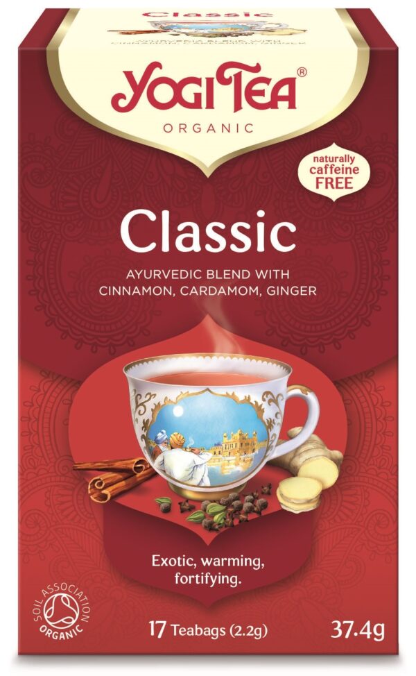 HERBATKA KLASYCZNA (CLASSIC)  BIO (17 x 2,2 g) 37,4 g – YOGI TEA SuryaPrema