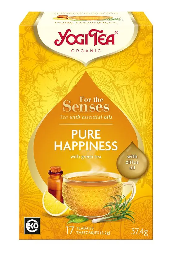 Herbata Yogi Tea Pure Happiness – Czysta radość (17×2,2g) SuryaPrema
