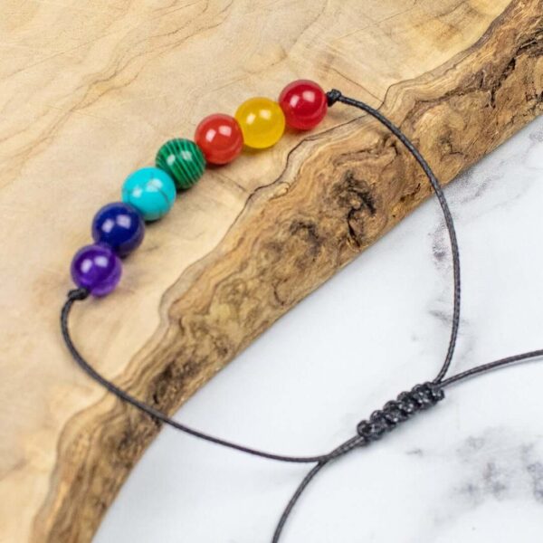 Bransoletka myga The 7 Chakras Bead Bracelets SuryaPrema