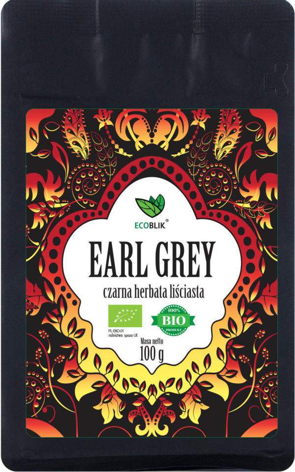 HERBATA CZARNA EARL GREY BIO 100 g – ECOBLIK SuryaPrema