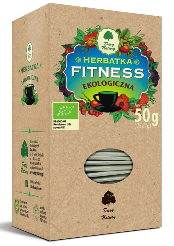 HERBATKA FITNESS BIO (25 x 2 g) 50 g – DARY NATURY SuryaPrema