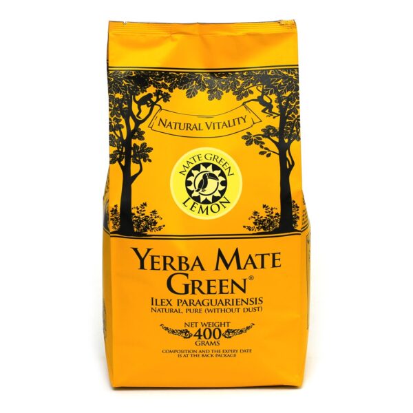 YERBA MATE GREEN LEMON 400 g – MATE GREEN SuryaPrema
