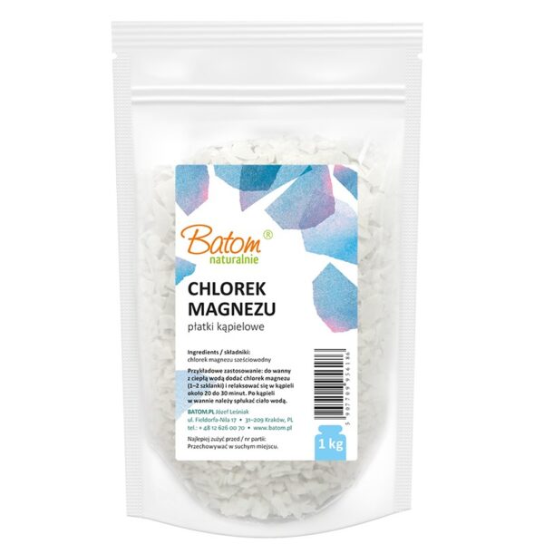 PŁATKI KĄPIELOWE (CHLOREK MAGNEZU) 1 kg – BATOM SuryaPrema