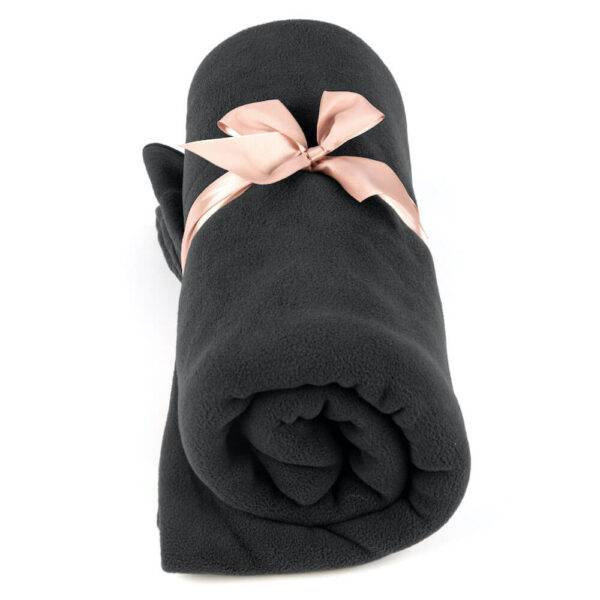 Koc do jogi myga Fleece – czarny SuryaPrema