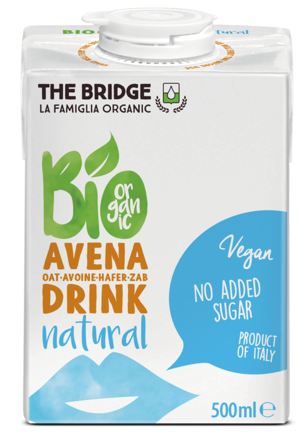 NAPÓJ OWSIANY BEZ DODATKU CUKRÓW BIO 500 ml – THE BRIDGE SuryaPrema