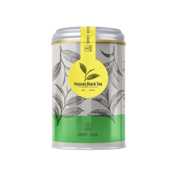 Mary Rose – Herbata Czarna Yunnan w puszce – 50 g SuryaPrema