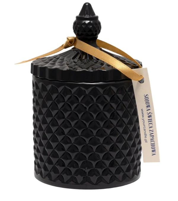 ŚWIECA SOJOWA ZAPACHOWA W KRYSZTALE PALO SANTO 250 ml – YOUR CANDLE SuryaPrema