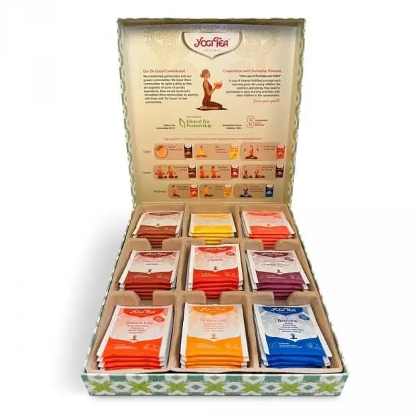 Herbata Yogi Tea Selection Box Zestaw w pudełku SuryaPrema