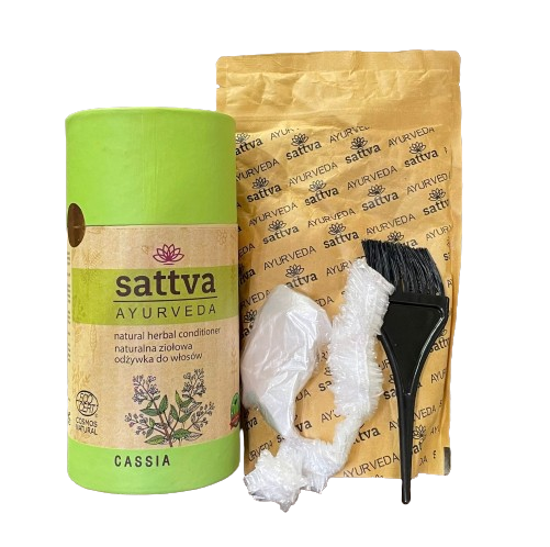 ODŻYWKA BEZBARWNA CASSIA ECO 150 g – SATTVA (AYURVEDA) SuryaPrema