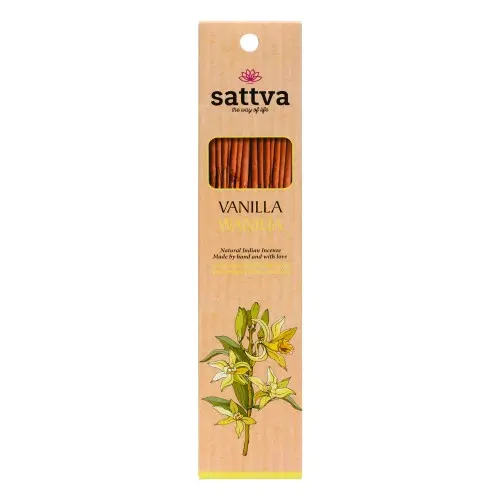 KADZIDŁO INDYJSKIE WANILIA (15 szt.) 30 g – SATTVA (WELLNESS) SuryaPrema