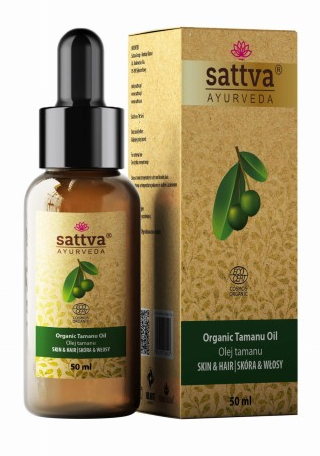 OLEJ DO CIAŁA I WŁOSÓW TAMANU ECO 50 ml – SATTVA (AYURVEDA) SuryaPrema