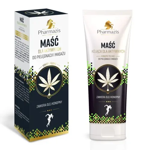 PHARMAZIS Maść kojąca DLA AKTYWNYCH do pielęgnacji i masażu 222 ml SuryaPrema