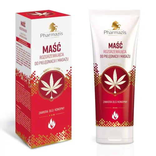 PHARMAZIS Maść rozgrzewająca do pielęgnacji i masażu 222 ml SuryaPrema
