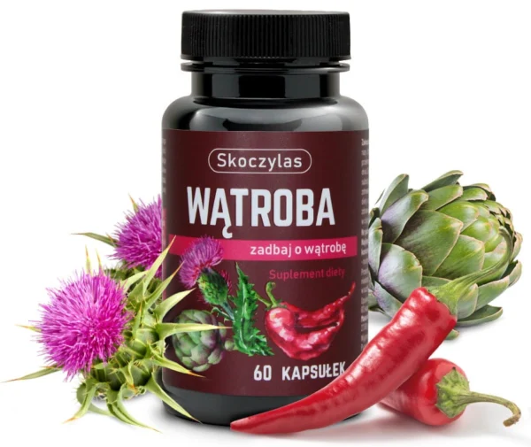 SKOCZYLAS WĄTROBA ostropest, karczoch, kapsaicyna SuryaPrema