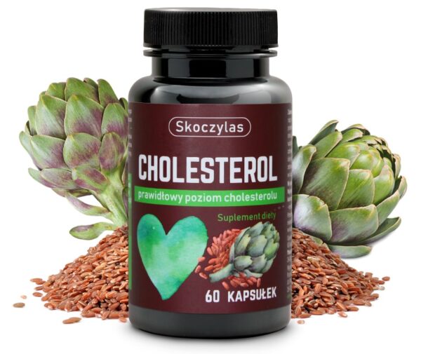 SKOCZYLAS CHOLESTEROL monakolina K, polikosanol, chrom SuryaPrema