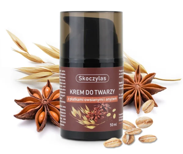 SKOCZYLAS KREM do twarzy z płatkami owsianymi i anyżem – 50 ml SuryaPrema