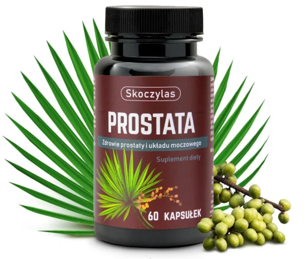 SKOCZYLAS PROSTATA palma sabałowa, beta-sitosterol, likopen SuryaPrema