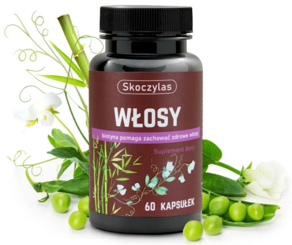 SKOCZYLAS WŁOSY L-cysteina, biotyna, L-metionina SuryaPrema