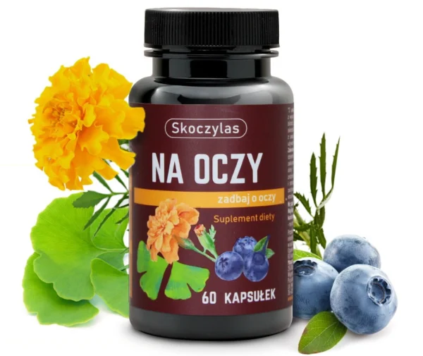 SKOCZYLAS NA OCZY aksamitka, luteina, zeaksantyna SuryaPrema