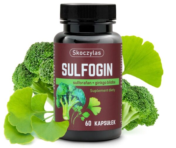 SKOCZYLAS SULFOGIN sulforafan, ginkgo biloba SuryaPrema