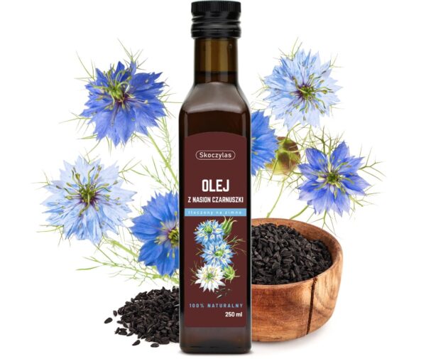 SKOCZYLAS OLEJ z nasion czarnuszki 250 ml SuryaPrema